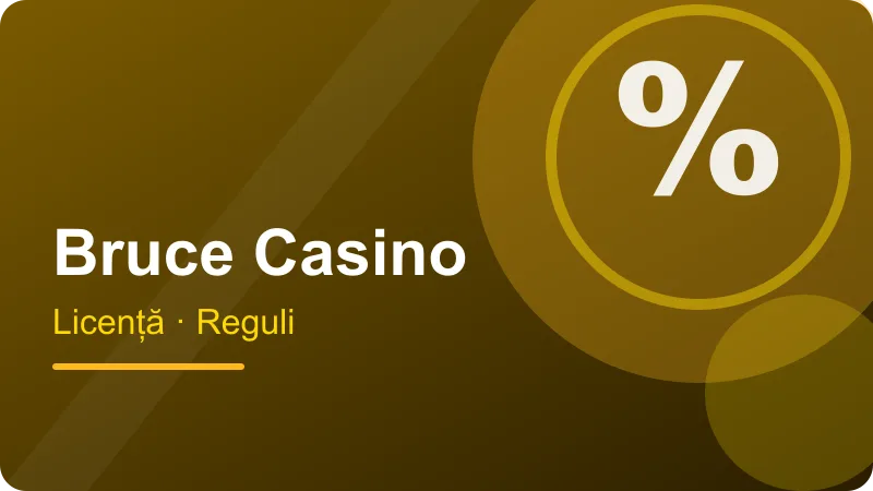 Bruce Casino și Bruce Bet: același cazinou – ilustrație pentru secțiunea Bruce Casino